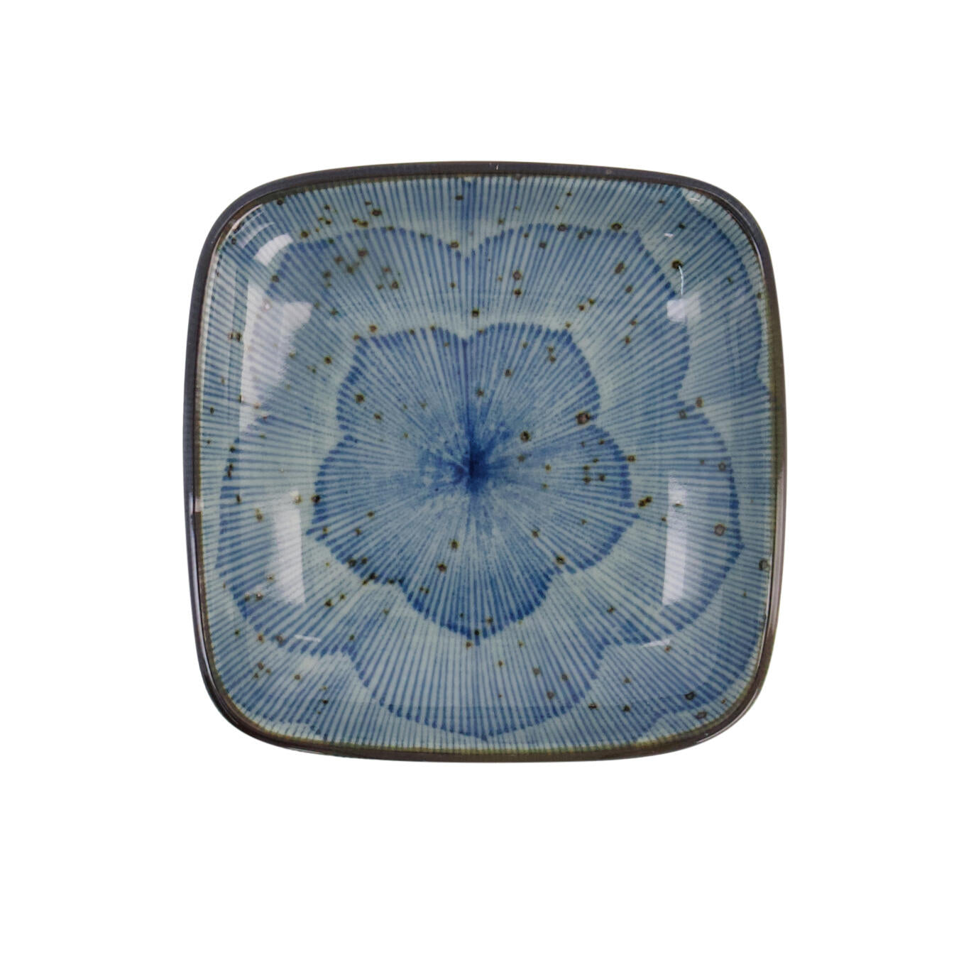 Square Sauce skål - Bell Flower Blue